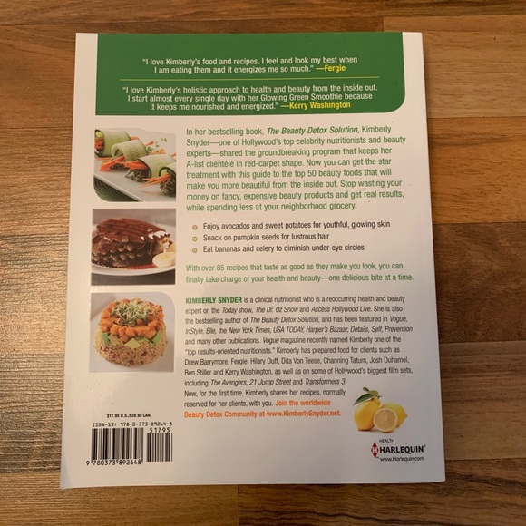 Brand New Kimberly Snyder The Beauty Detox Foods - Picture 3 of 3
